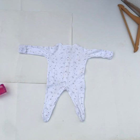Sleepsuit For 0-1 Month Old