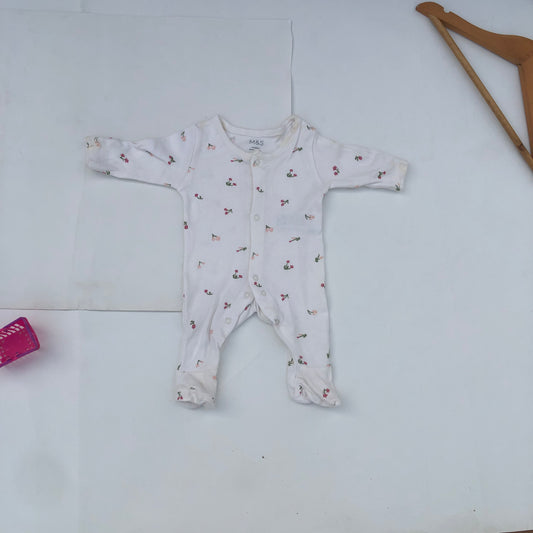 Sleepsuit For 0-1 Month Old