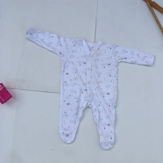 Sleepsuit For 0-1 Month Old