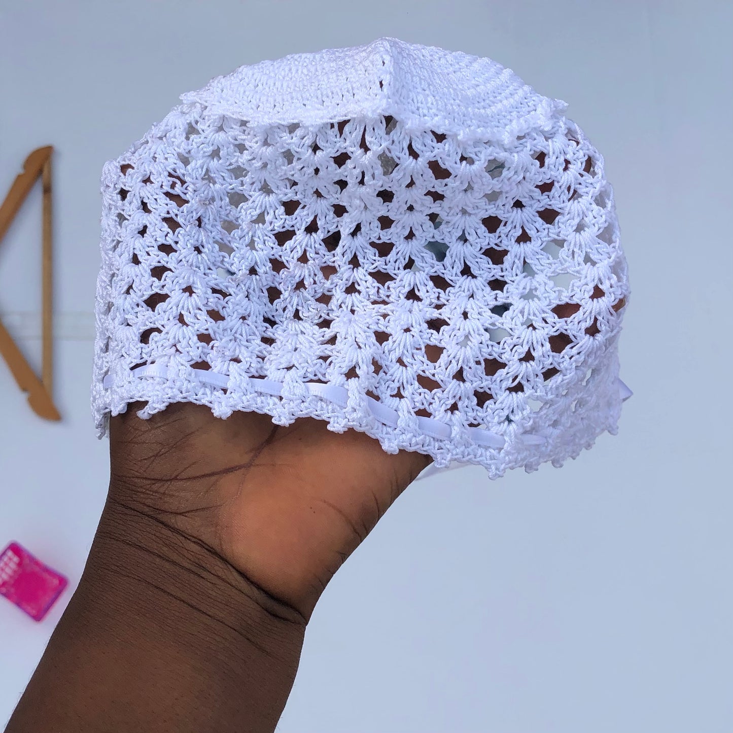 Baby christening Cap