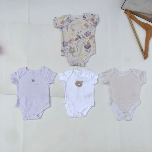 Bodysuits Bundle For 0-1 month