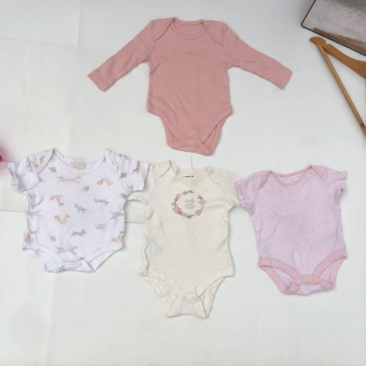 Bodysuits Bundle For 0-3 months