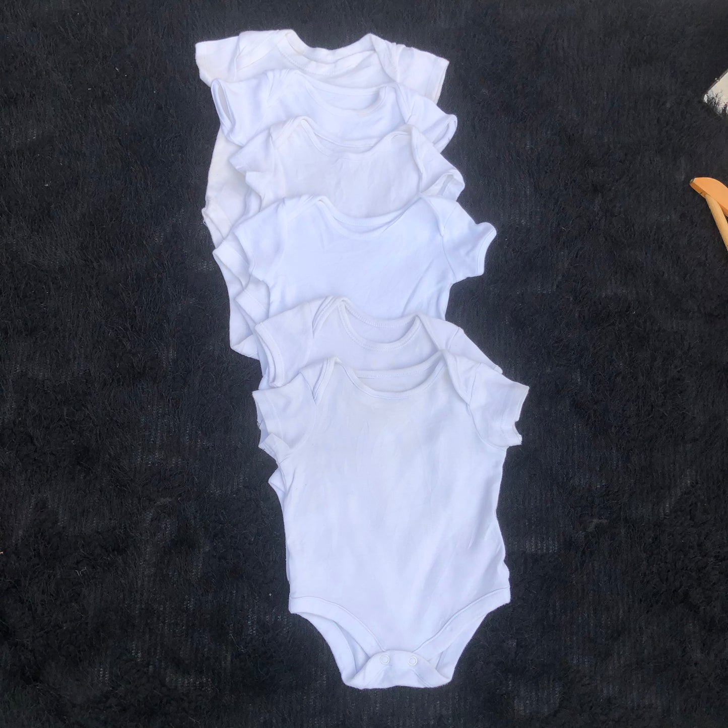 White Bodysuits for 9-12 months old