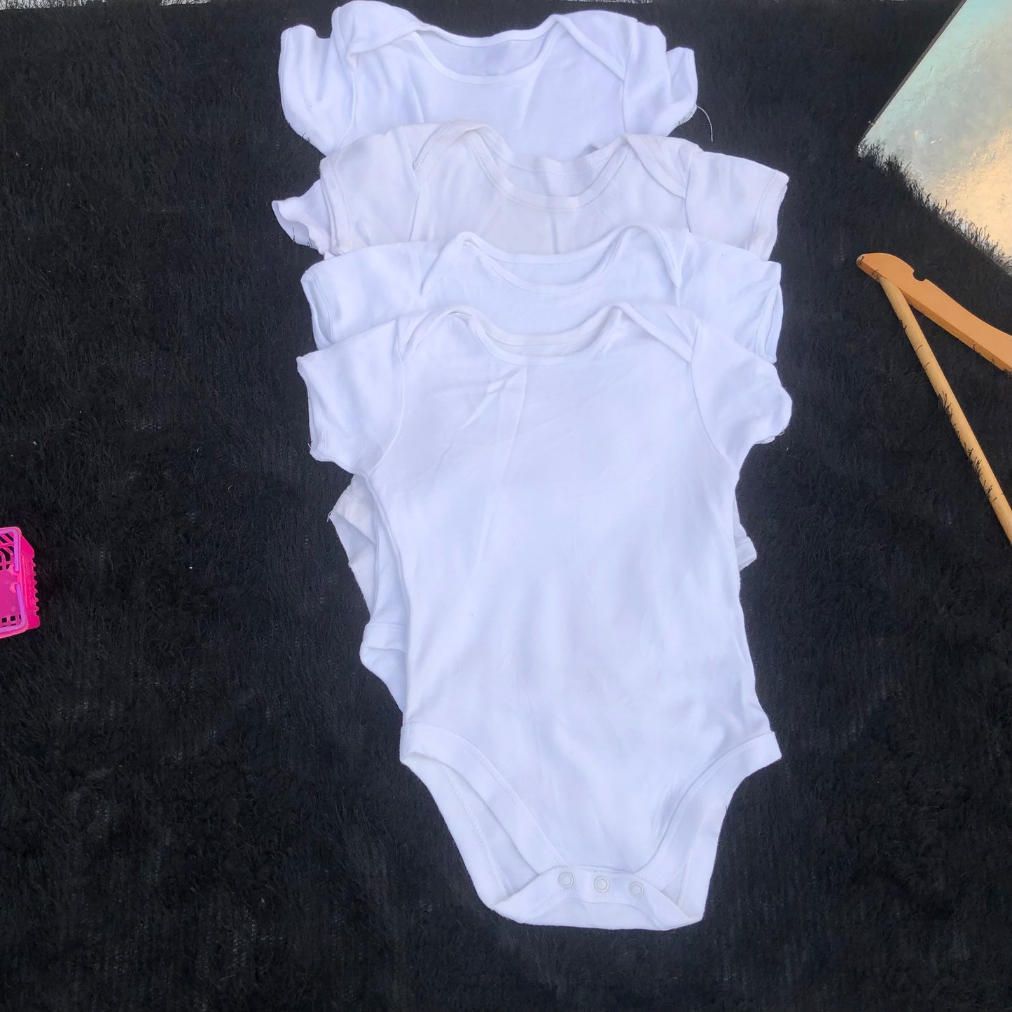 White Bodysuits for 18-24 months old
