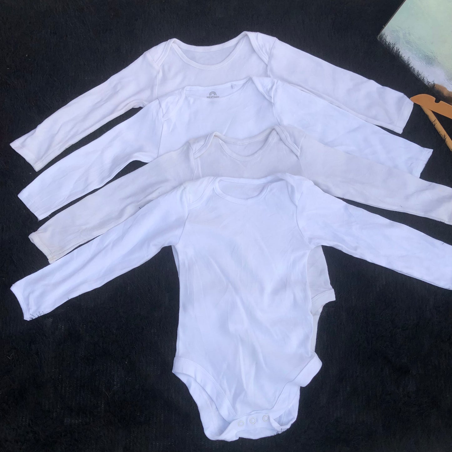 White Bodysuits for 12-18 months old
