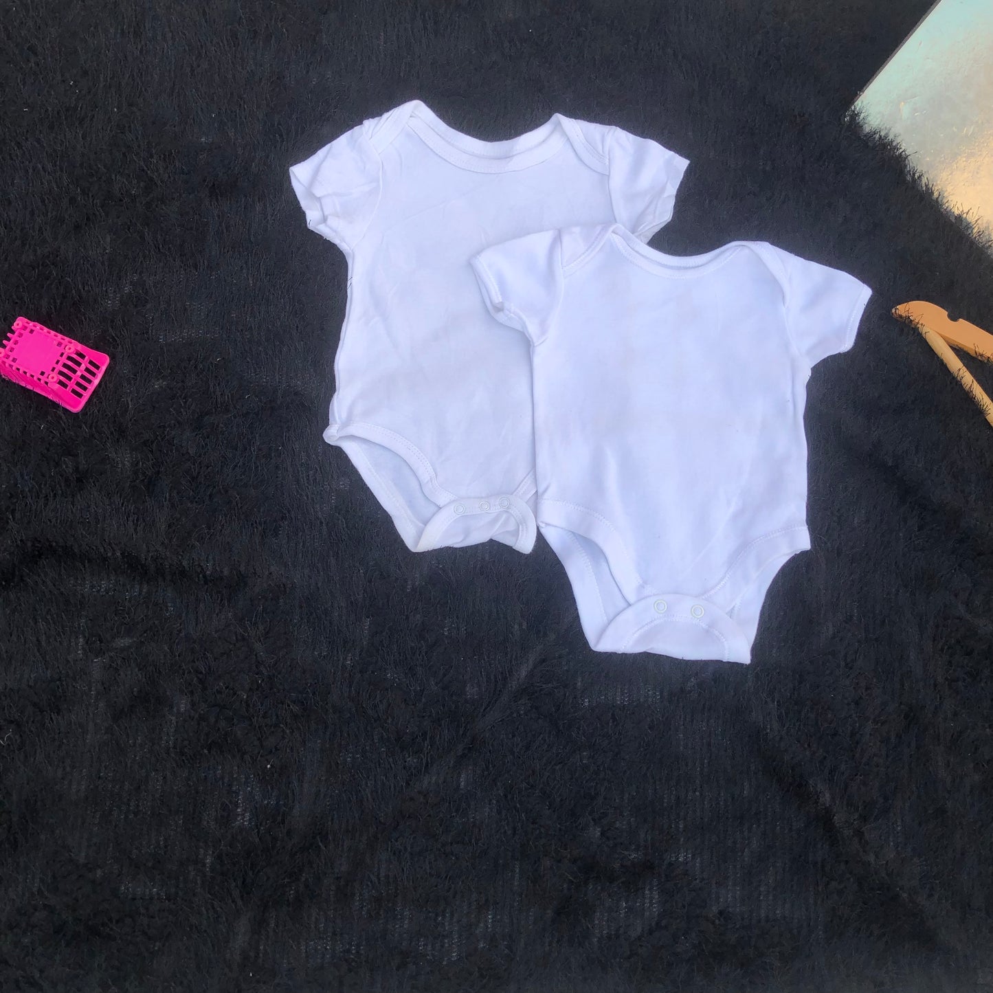 White Bodysuits for 0-3 months old