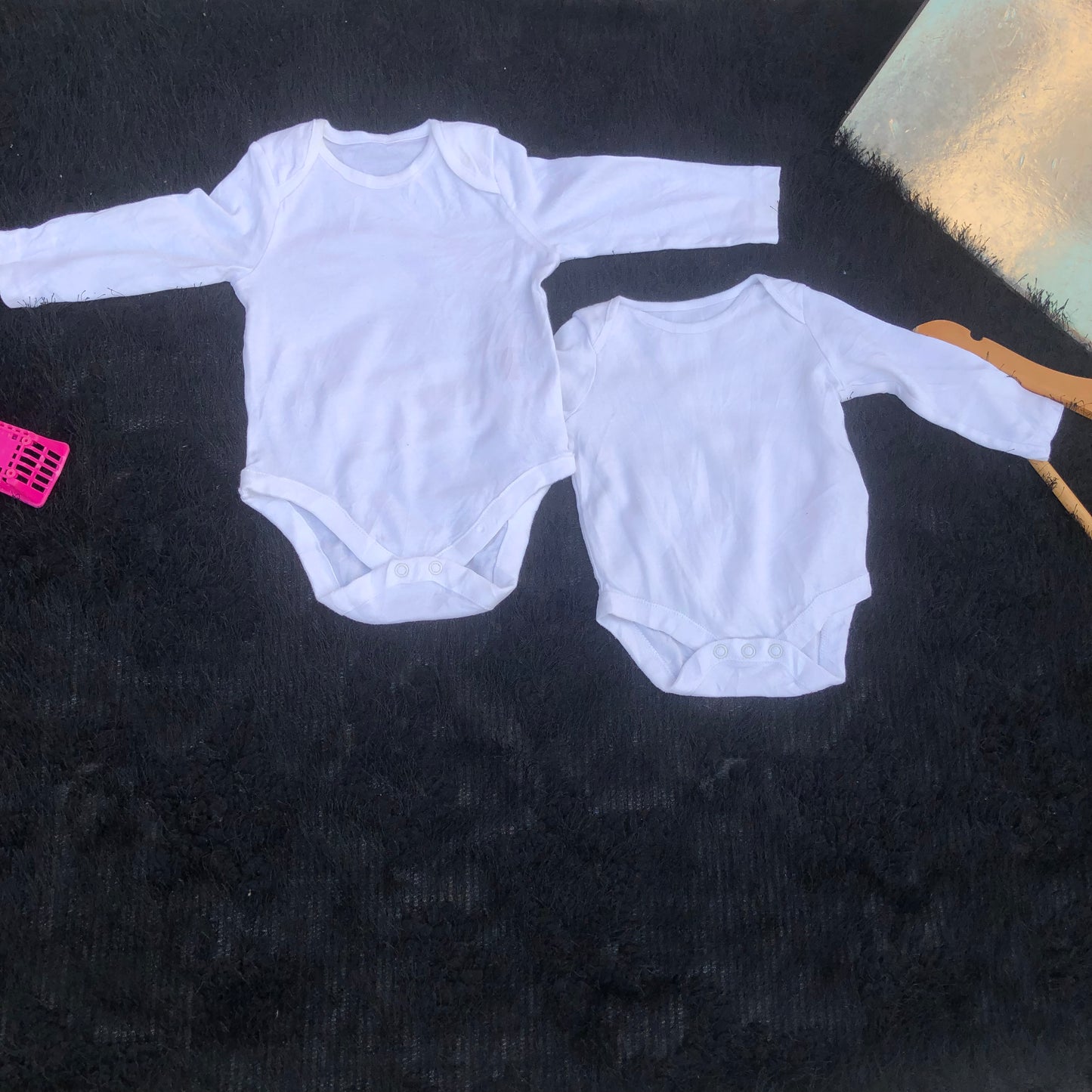White Bodysuits for 0-3 months old