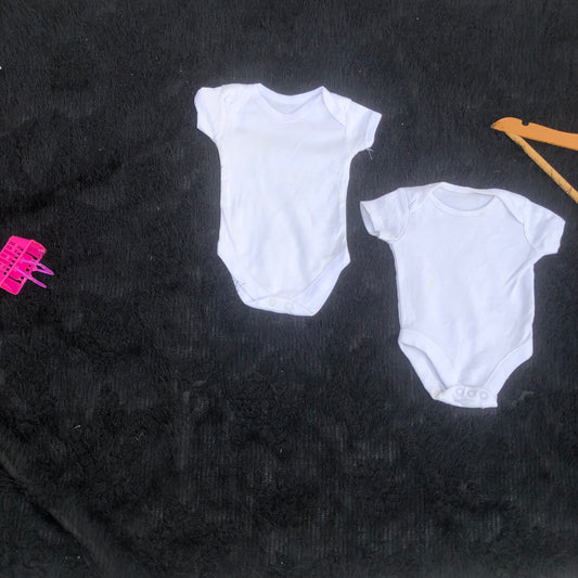 White Bodysuits for Preemie