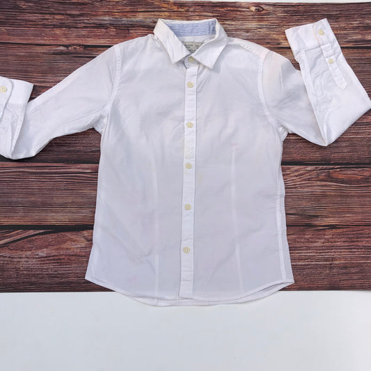 White Shirt For 6-7 Years Old By Zara