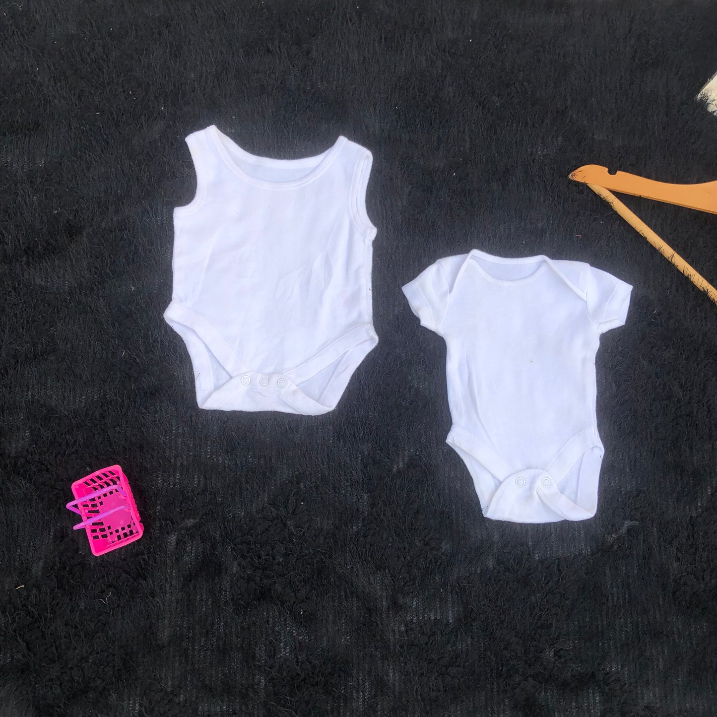 White Bodysuits for Preemie
