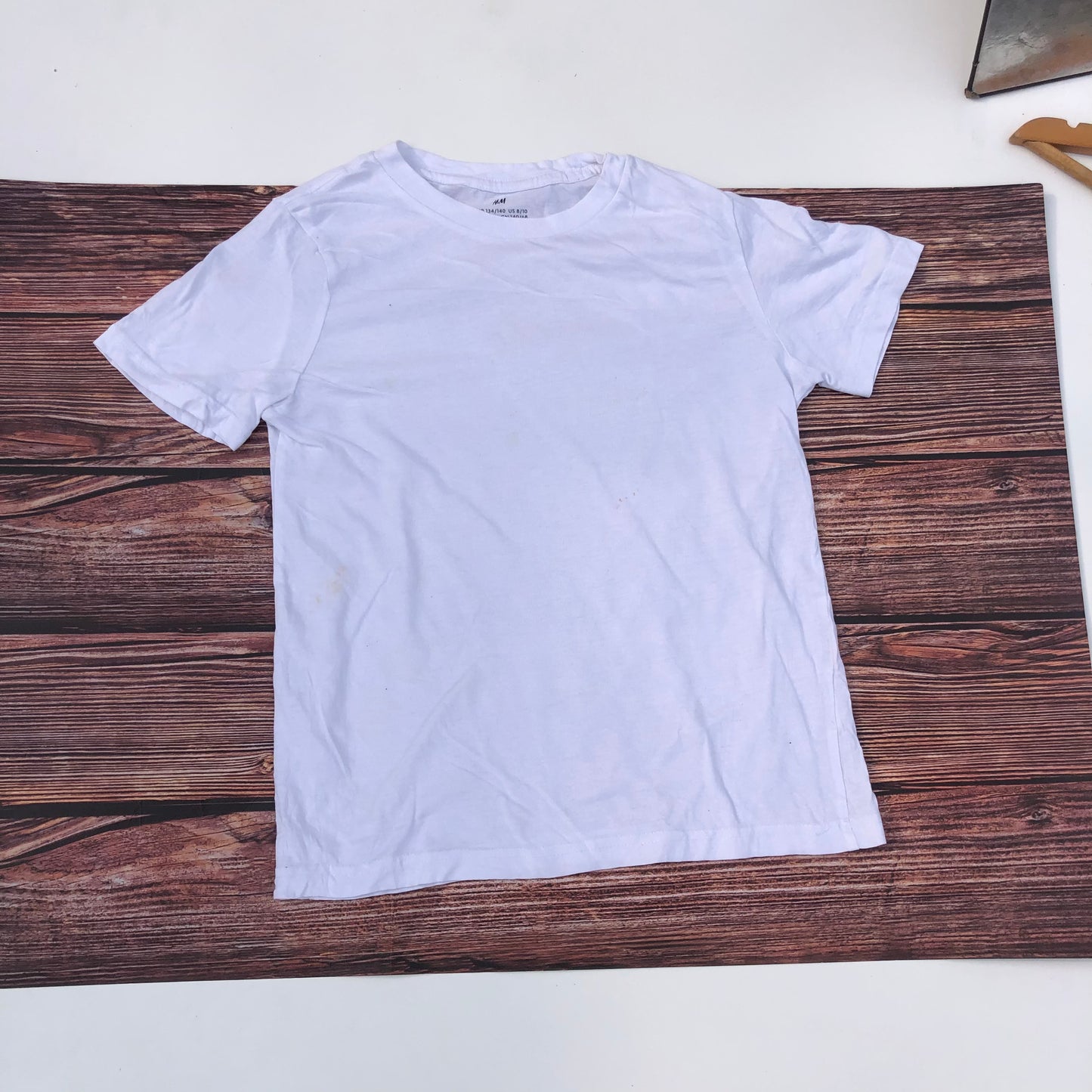 White Tees For 9-10 Years Old By H&M