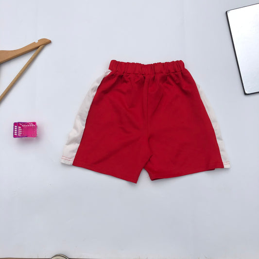 6 years old red shorts
