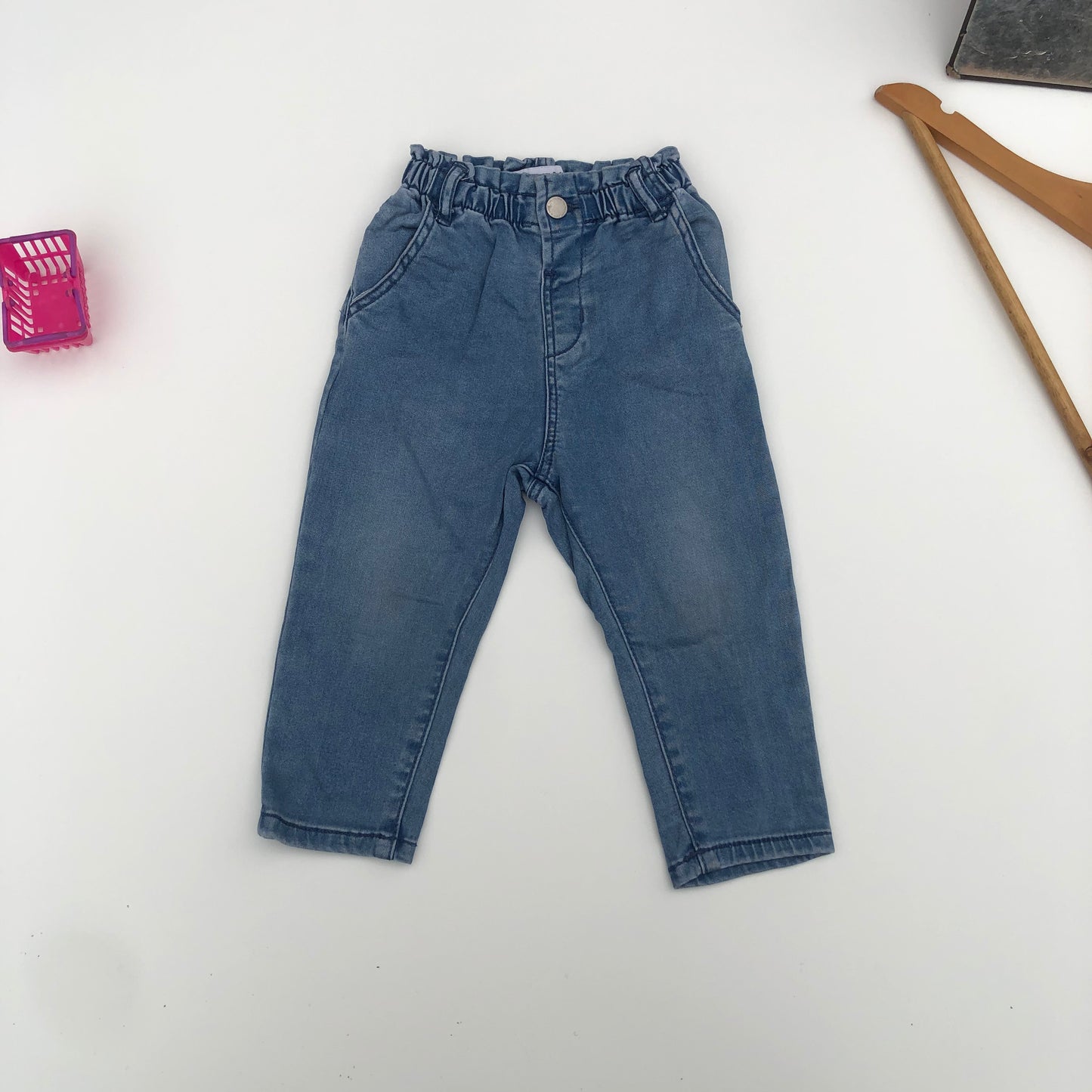 Denim Trousers For 9-12 Months By F&F