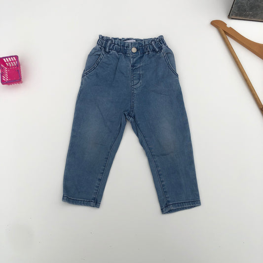 Denim Trousers For 9-12 Months By F&F