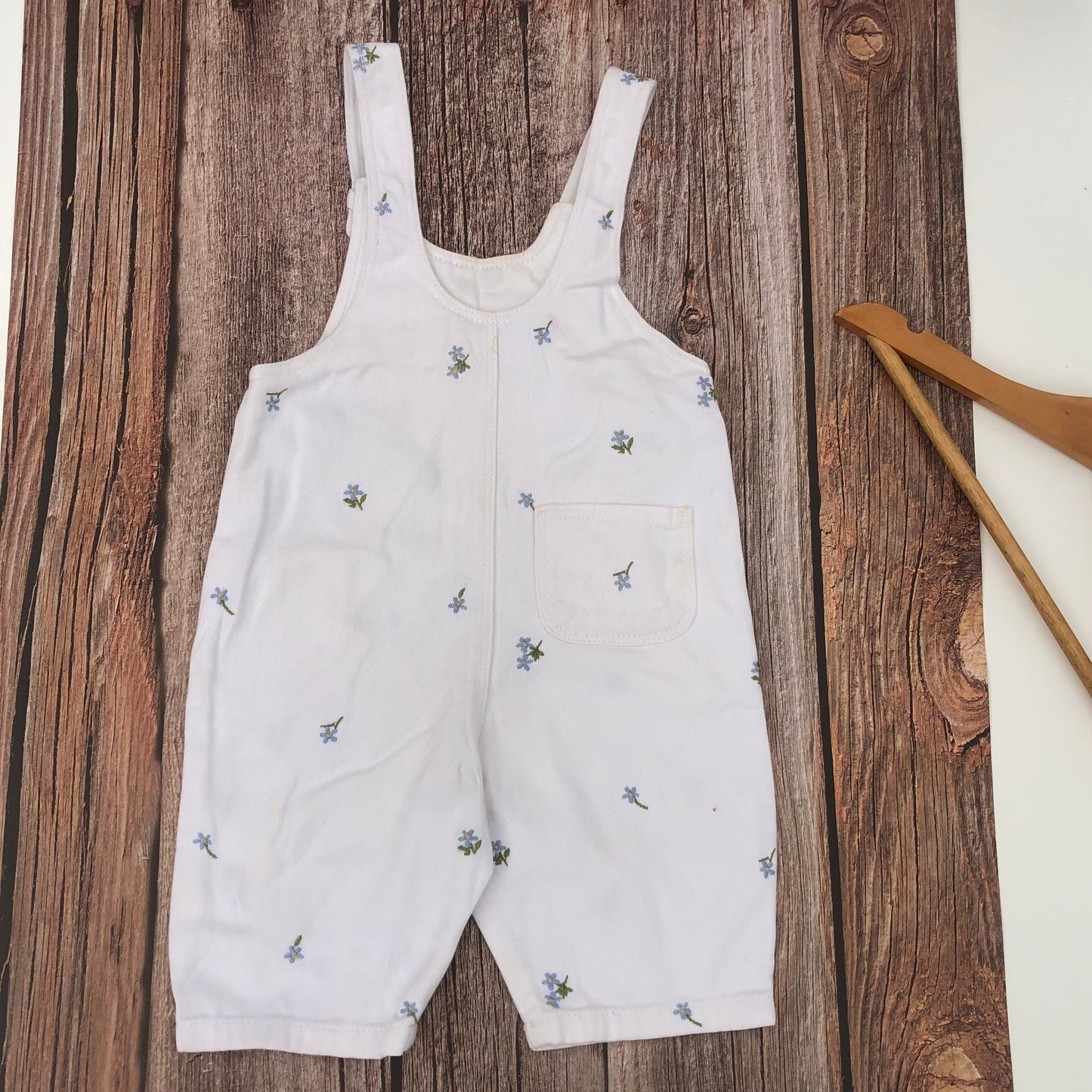 Denim Dungarees for 9-12 Months old By Zara