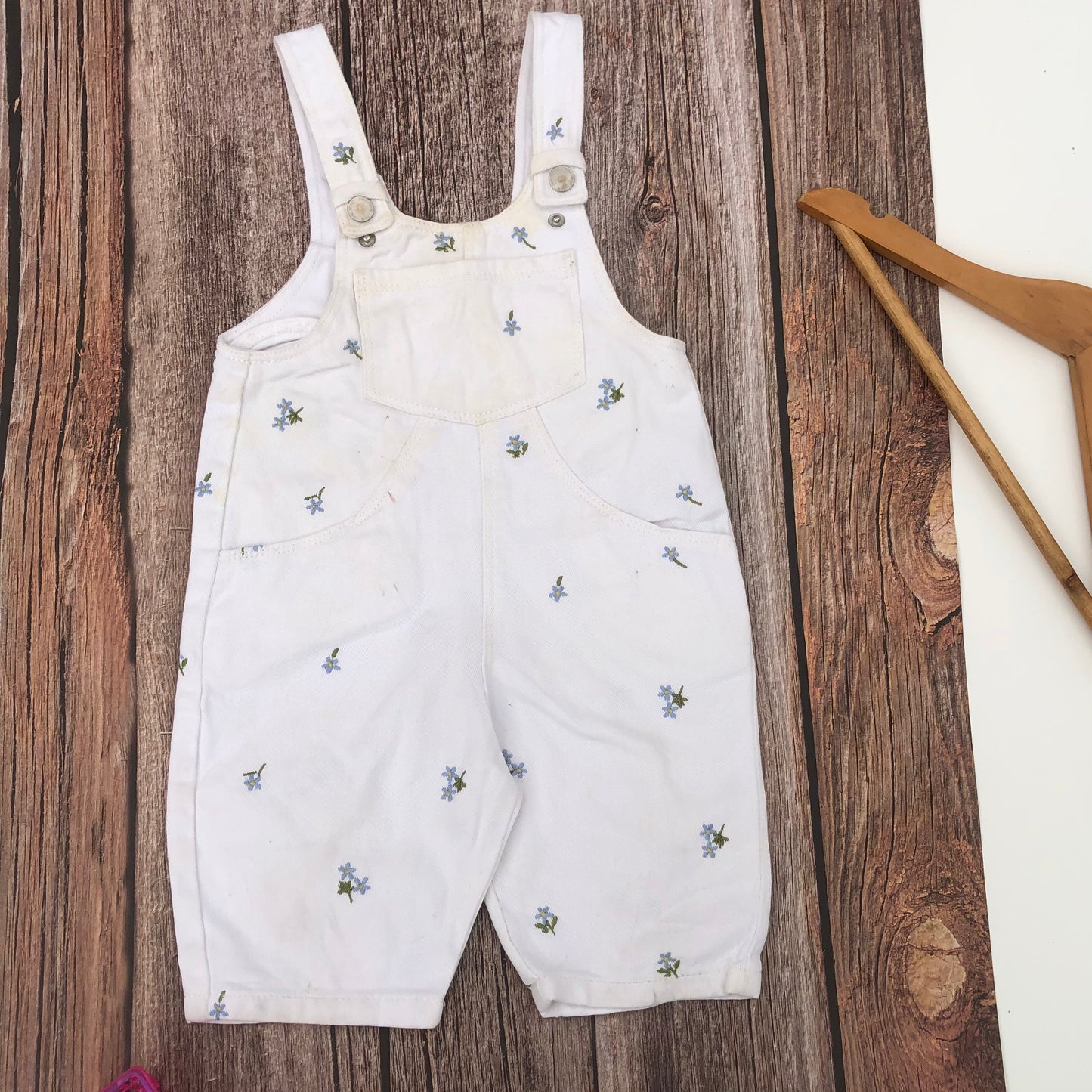 Denim Dungarees for 9-12 Months old By Zara