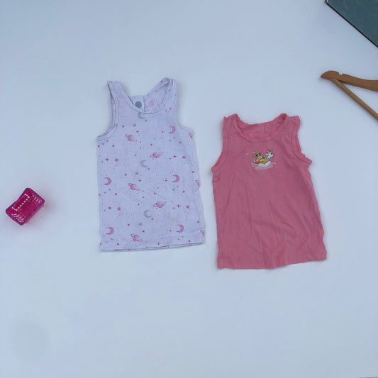 Mix And Match Vest Set For 12-18 Months Old