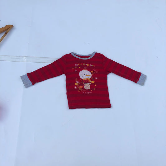 6-9 months old Red Sleep wear