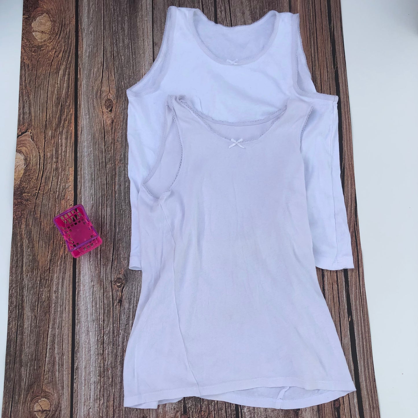 White Vests for 9-10 years old