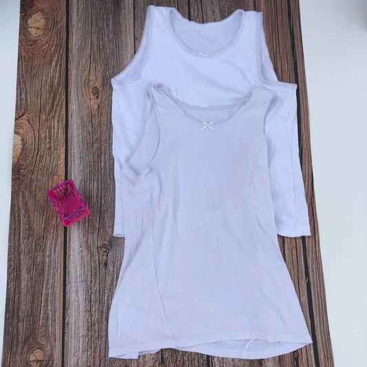 White Vests for 9-10 years old