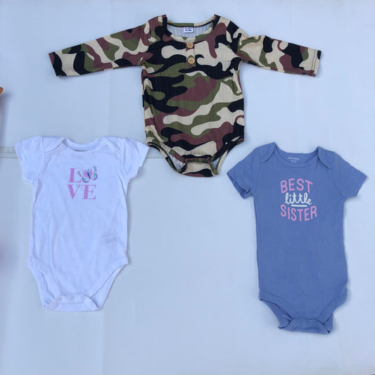 900 Naira Bodysuit Bundle14 For 12-18 months old