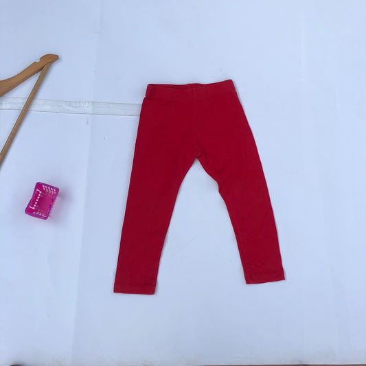 4 Years Old Red Leggings By Joe Fresh