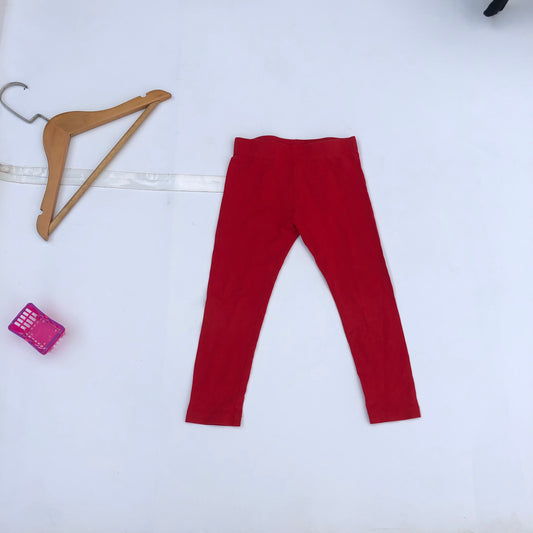 4 Years Old Red Leggings By Joe Fresh