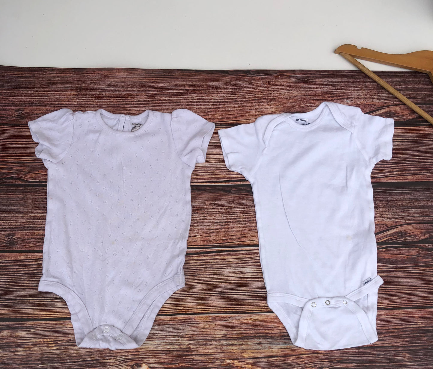 White Bodysuits Bundle For 18-24 Months
