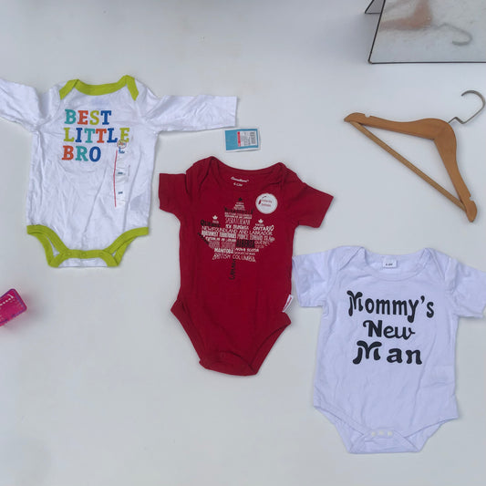 New Bodysuits Bundle For 6-9 Months Old