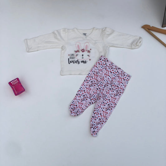 New 2-Piece Set For 0-3 Months Old