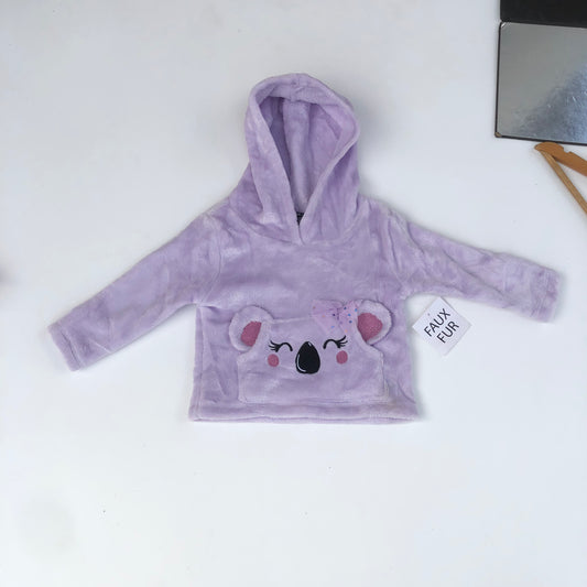 New Furry Hoodie For 12-18 Months Old