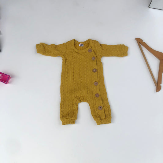 New Knitted Sleepsuit For 0-3 Months Old By Pat Pat