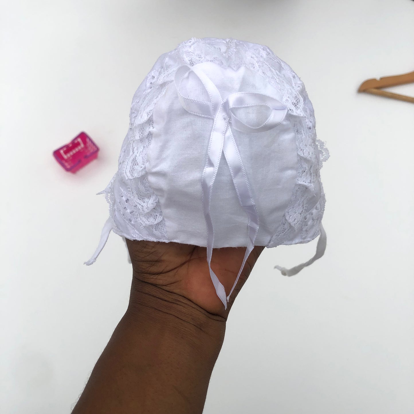 Christening Hat For 0-3 Months Old