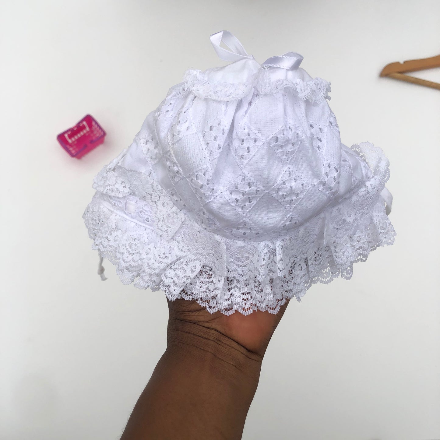 Christening Hat For 0-3 Months Old