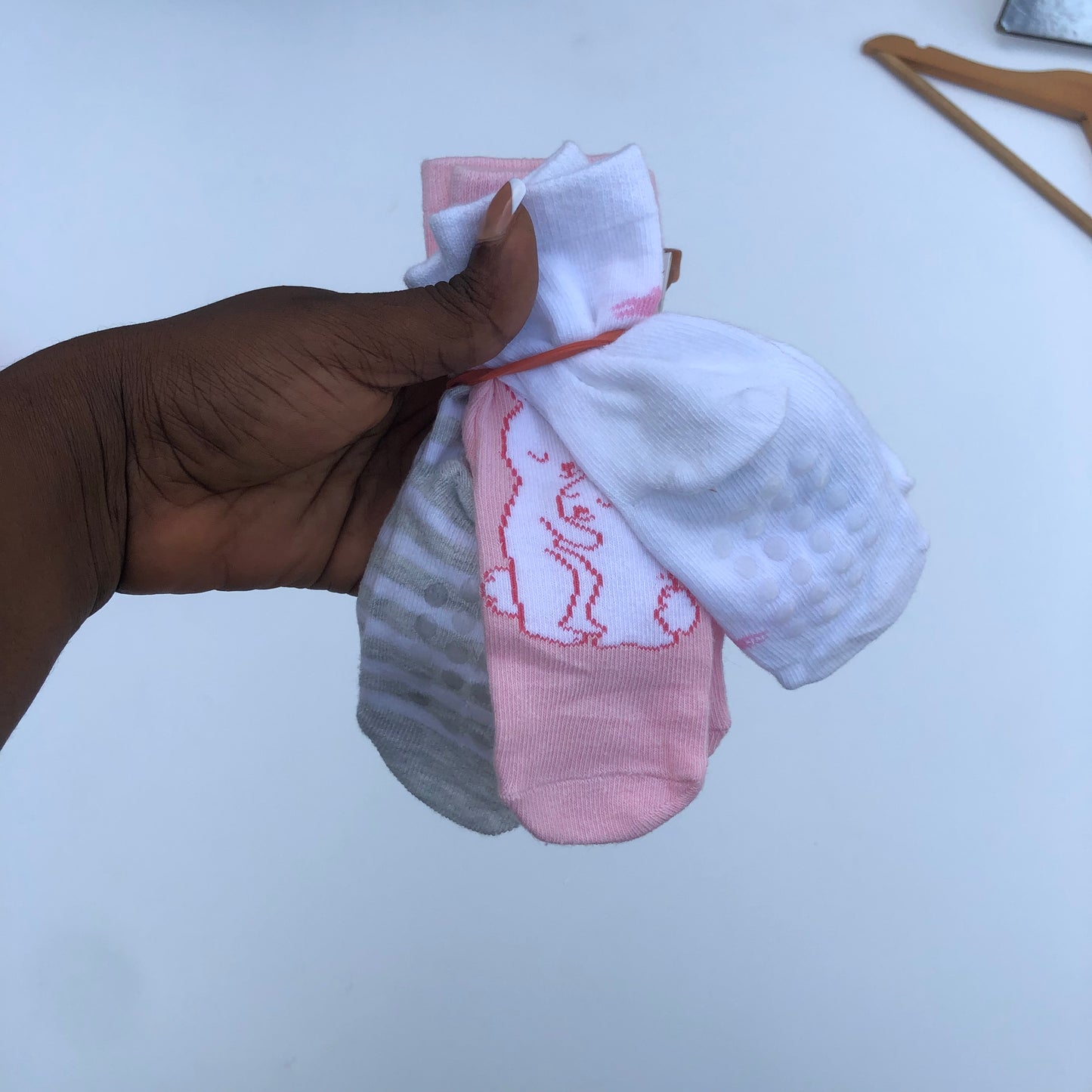 Pair Of 3 Girl's Stockings For 12-24 Months