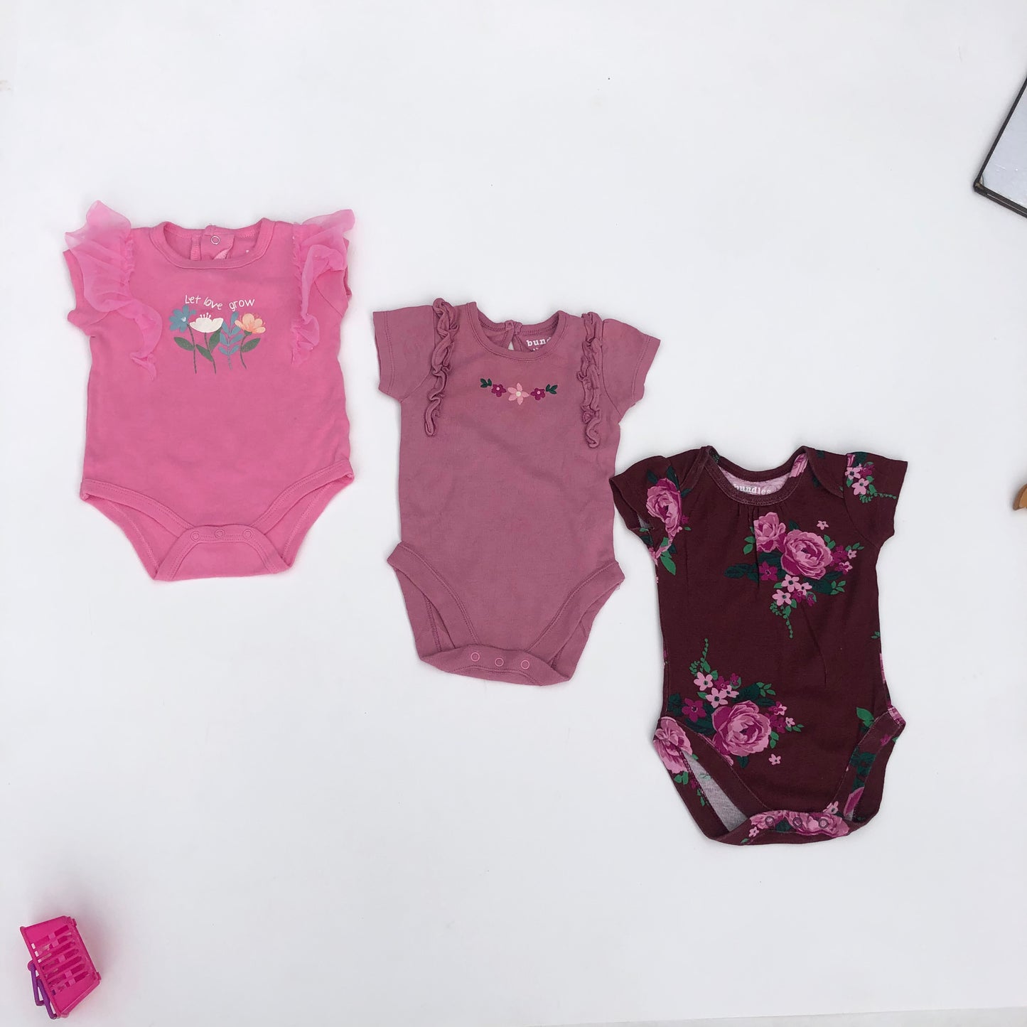 Bodysuits Set For  3-6 Months Old