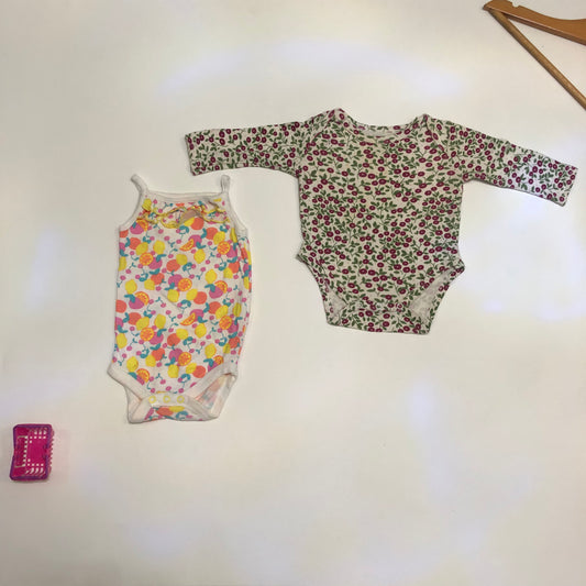 Bodysuits Set For  3-6 Months Old