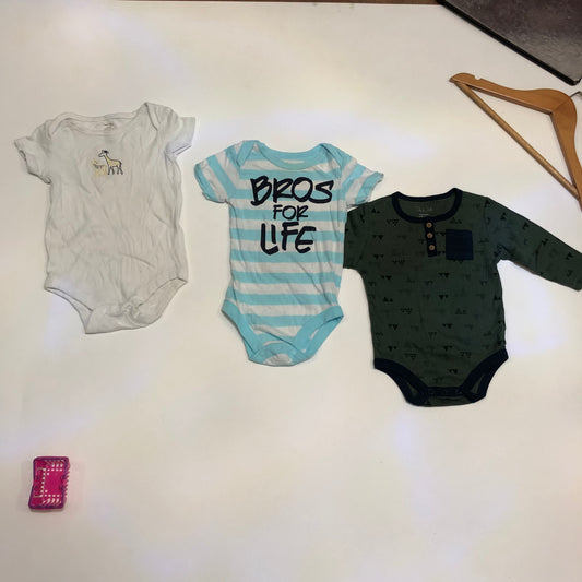 Bodysuits Set For  3-6 Months Old