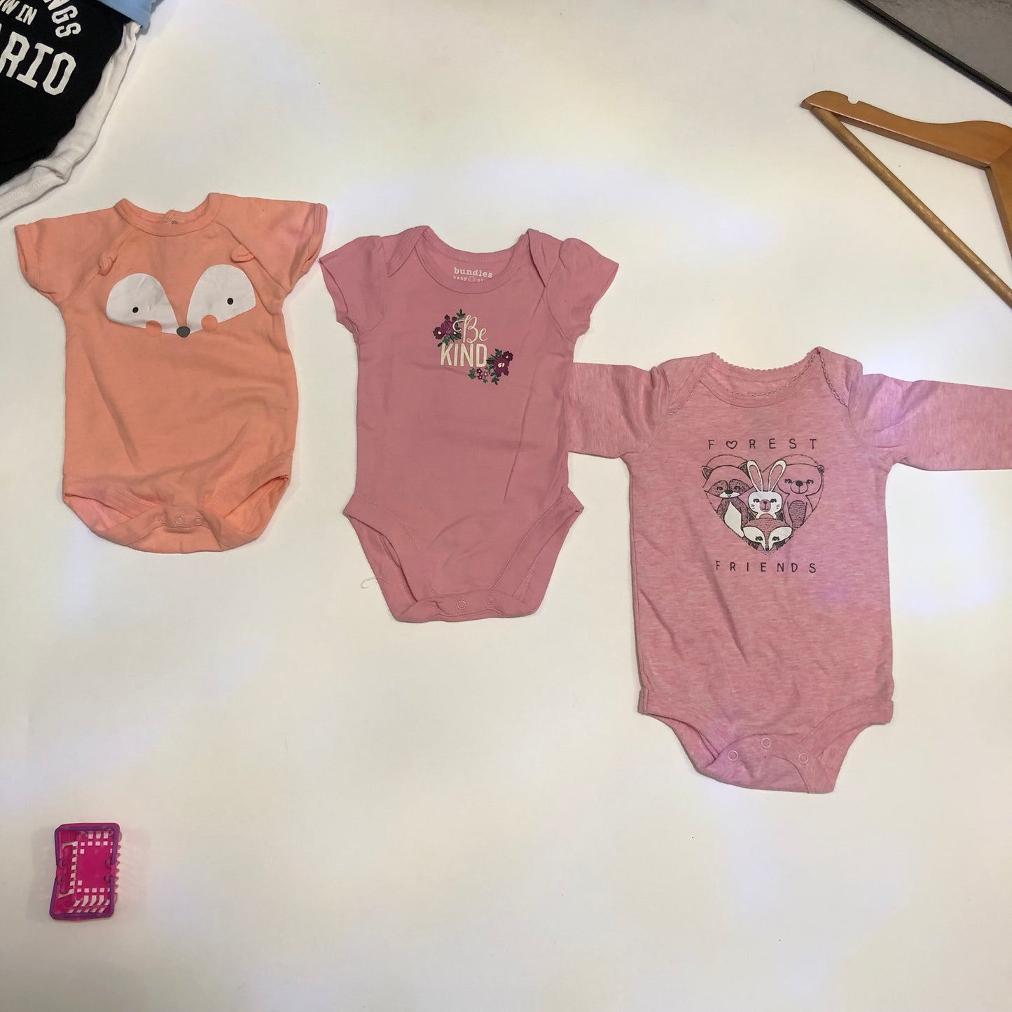 Bodysuits Set For  3-6 Months Old