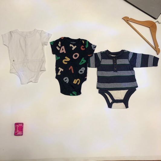 Bodysuits Set For  3-6 Months Old