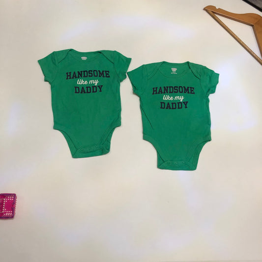 Bodysuits Set For  3-6 Months Old