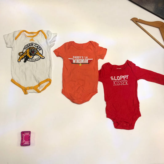 Bodysuits Set For  3-6 Months Old