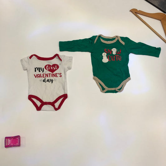 Bodysuits Set For  3-6 Months Old