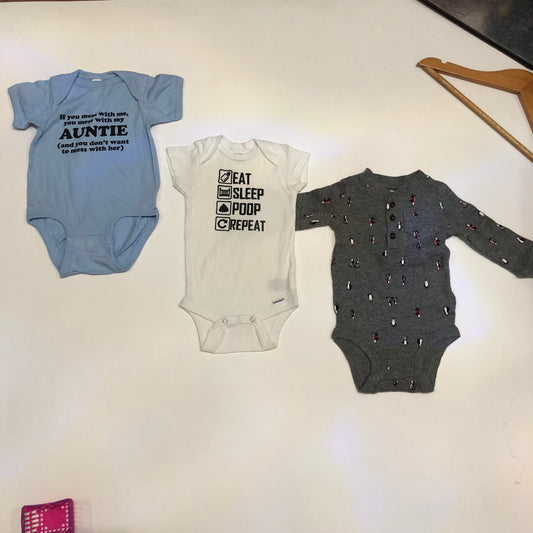 Bodysuits Set For 6 Months Old