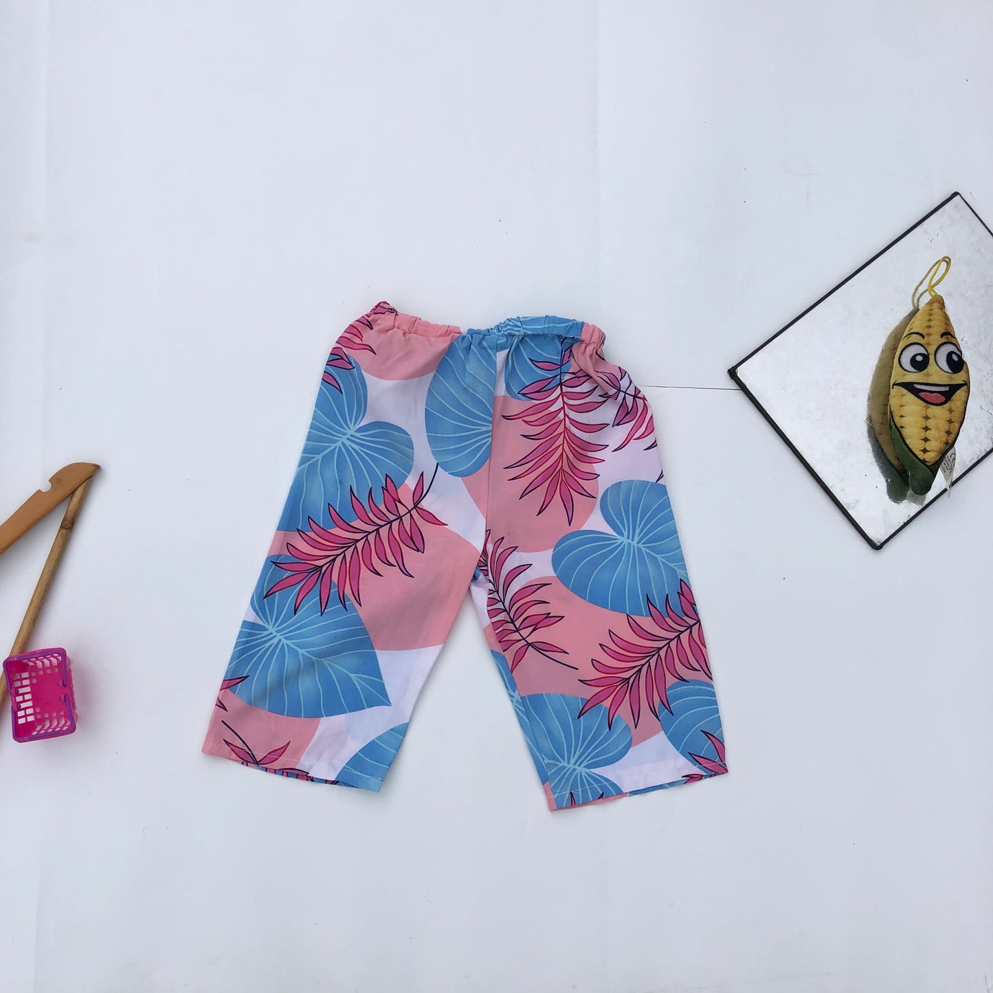 3-4 years old flowery Chiffon  Trousers