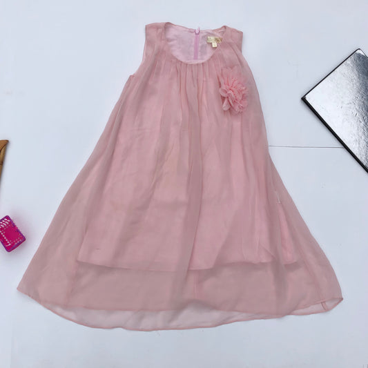 10-12 years old pink Rose Dress