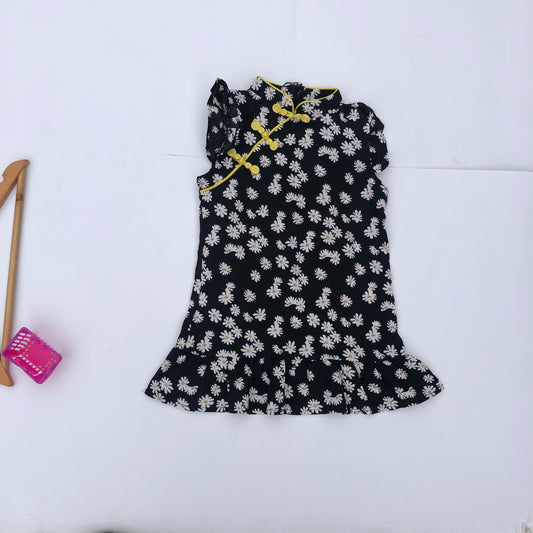 18-24 months old black and white dress