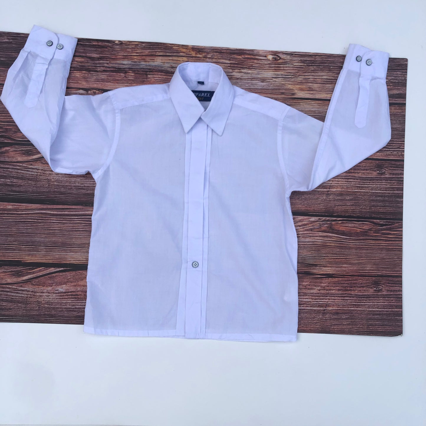 White Shirt For 5-6 Years Old