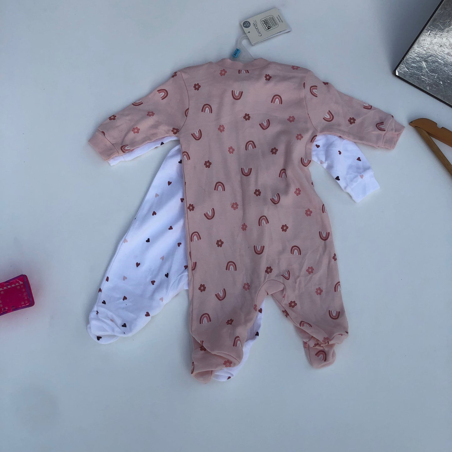 New Sleepsuits Set for 0-3 Months