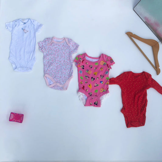 New Bodysuits Set For 0-1 Month Old